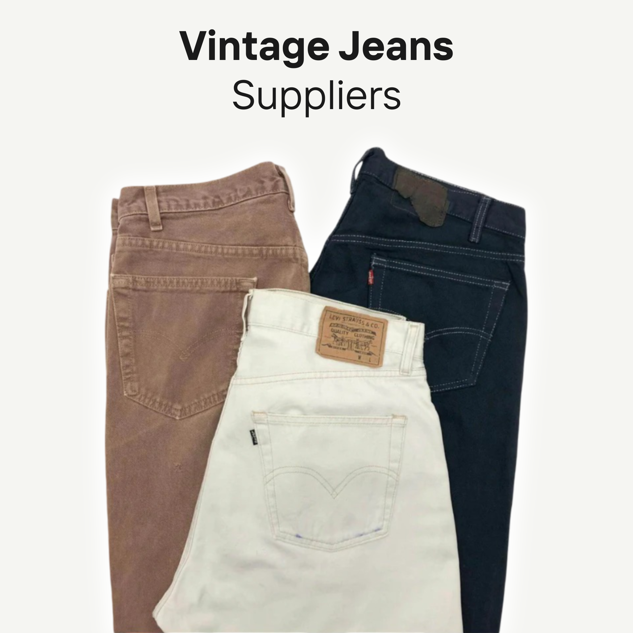Vintage Jeans Suppliers